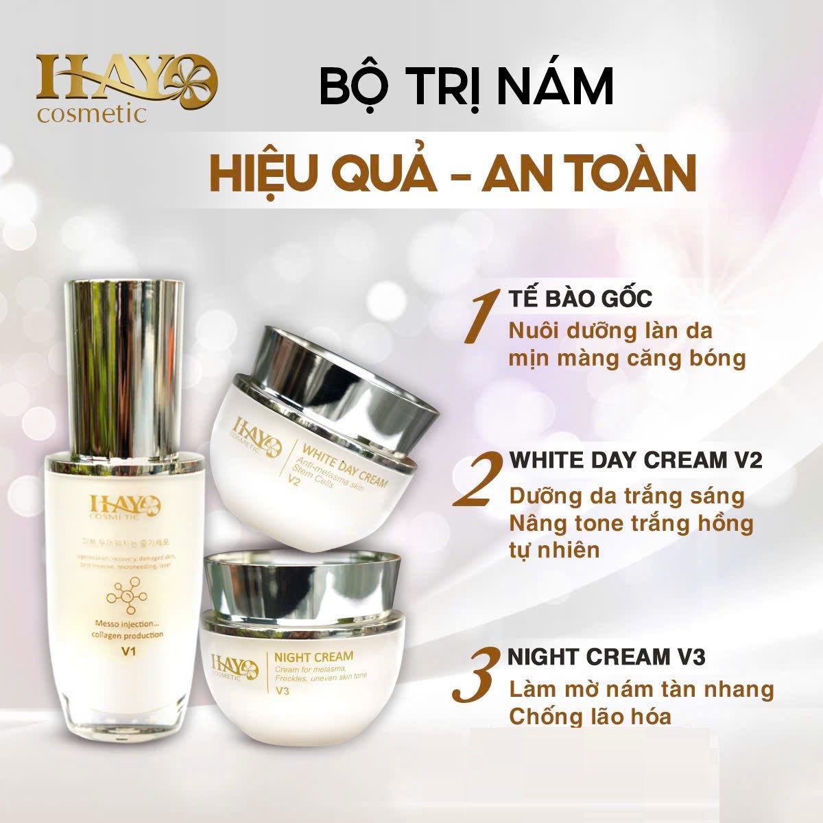 Bộ trị nám Hayo
