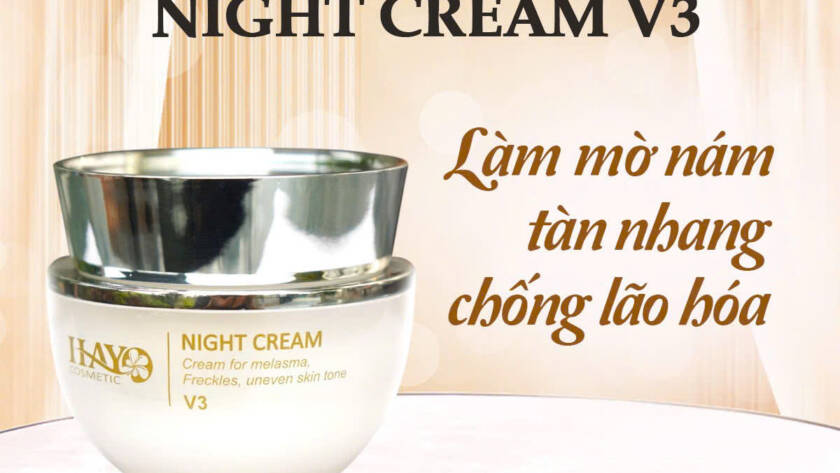 Quy cách đóng gói mỹ phẩm trị nám Hayo gồm những loại nào