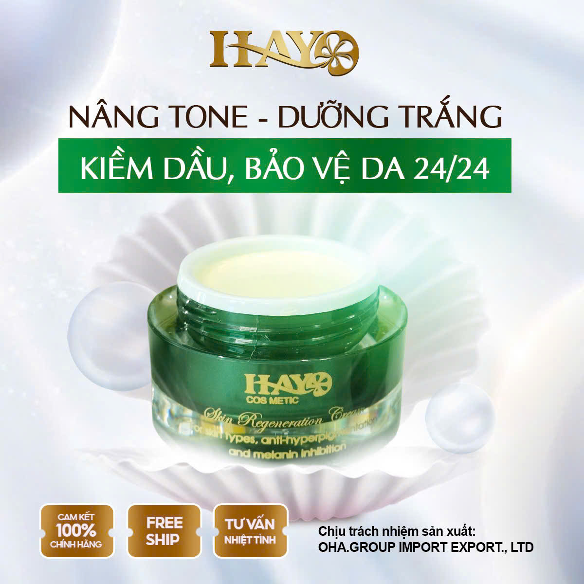 Mỹ phẩm trị nám Hàn Quốc Hayo phân phối tại Việt Nam