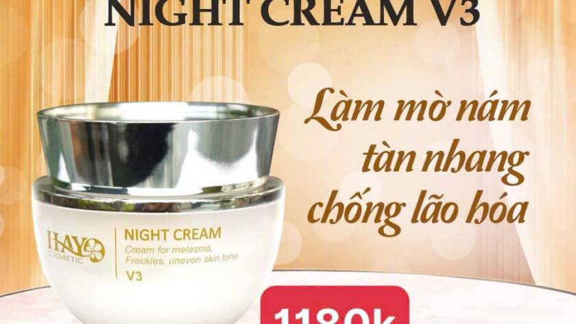 Kem dưỡng da chống lão hóa ban đêm Hàn Quốc