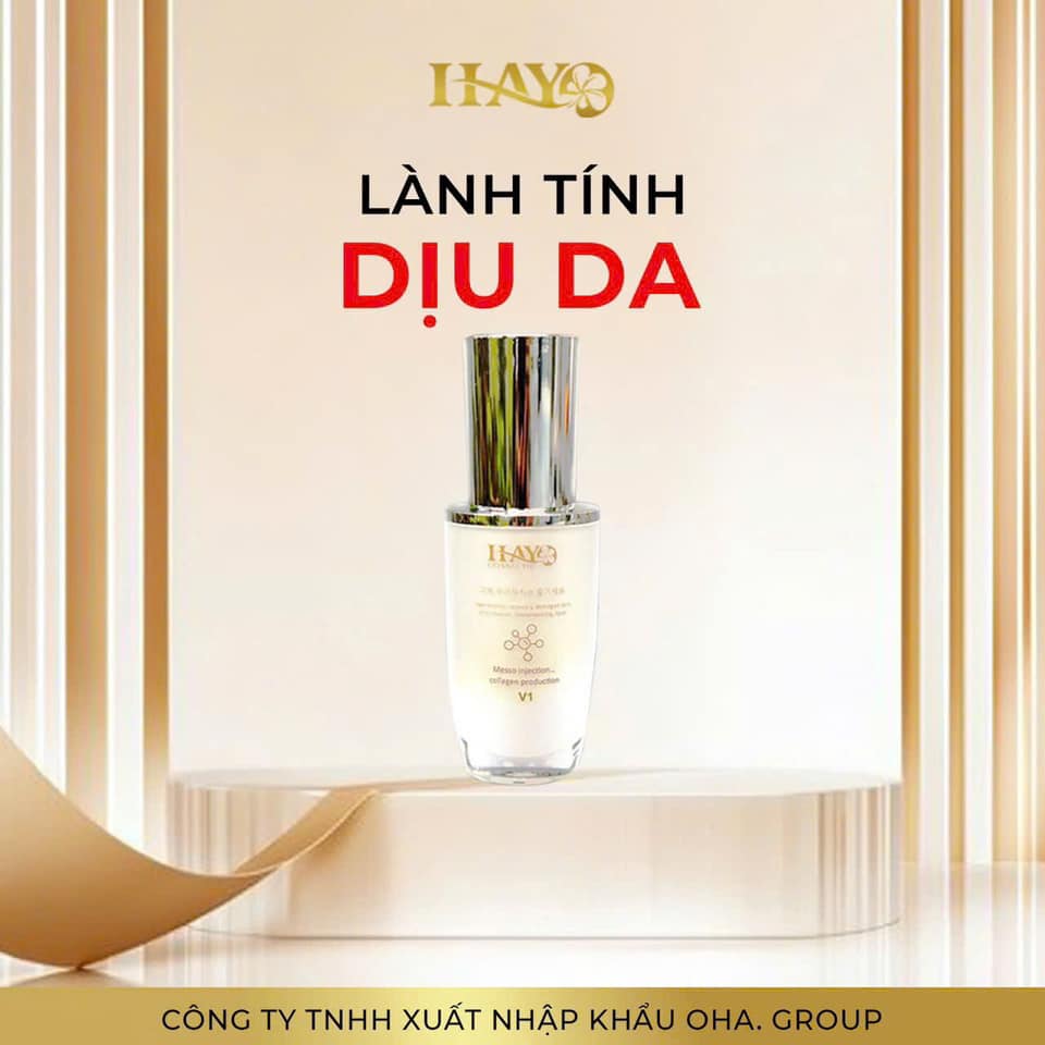 Lợi ích kép từ kem dưỡng trắng da trị mụn Hayo Hàn Quốc
