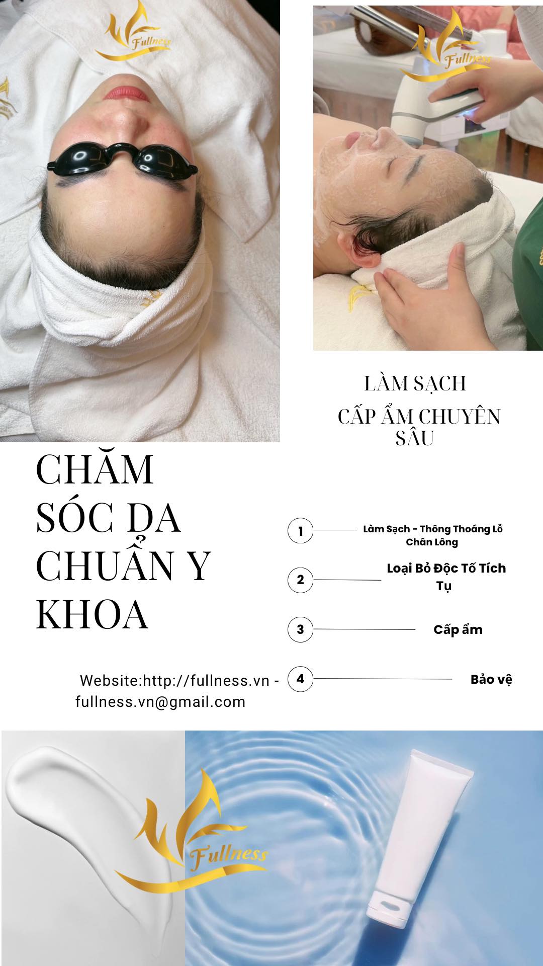 Các sản phẩm có trong bộ sản phẩm trị mụn này