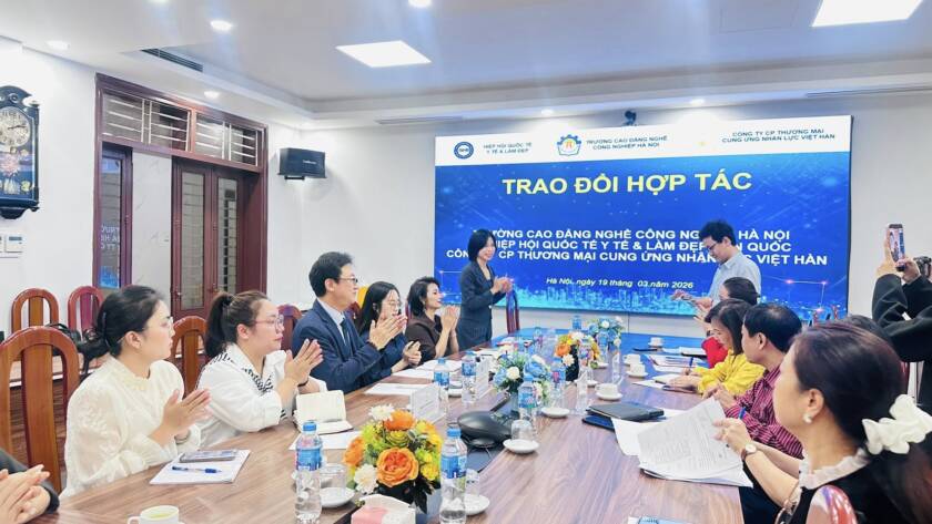 Buổi làm việc hợp tác đào tạo đầy triển vọng