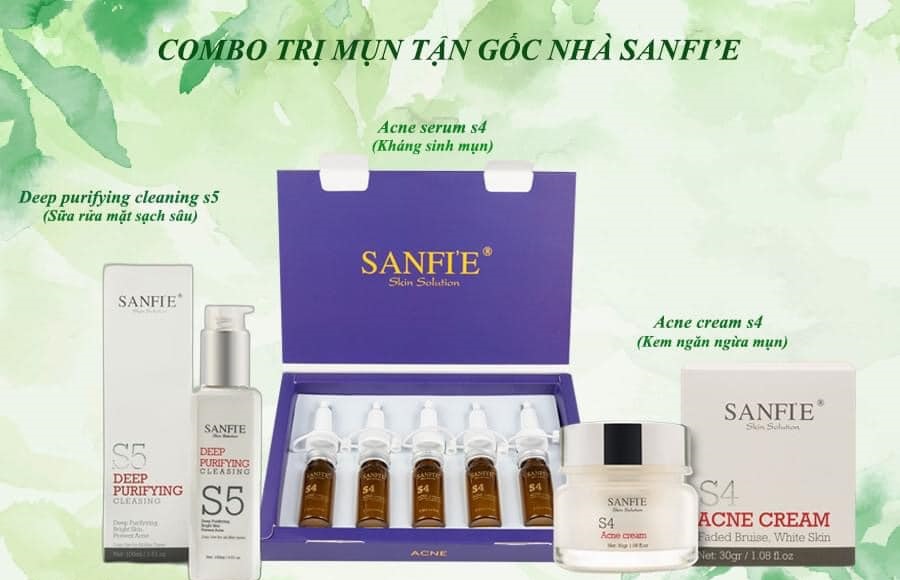khổ sở với làn da mụn