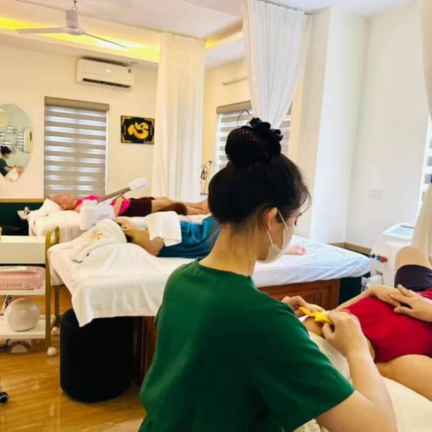 Peel tảo lạnh - da căng bóng